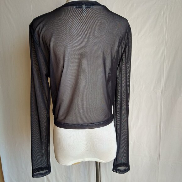 🥰❤️NEW LISTING ❤️🥰 Generation K Sheer Black Crop Top - Picture 5 of 13